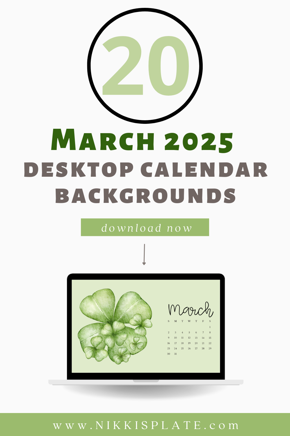 20 FREE MARCH 2025 DESKTOP CALENDAR BACKGROUNDS EASY DOWNLOAD 