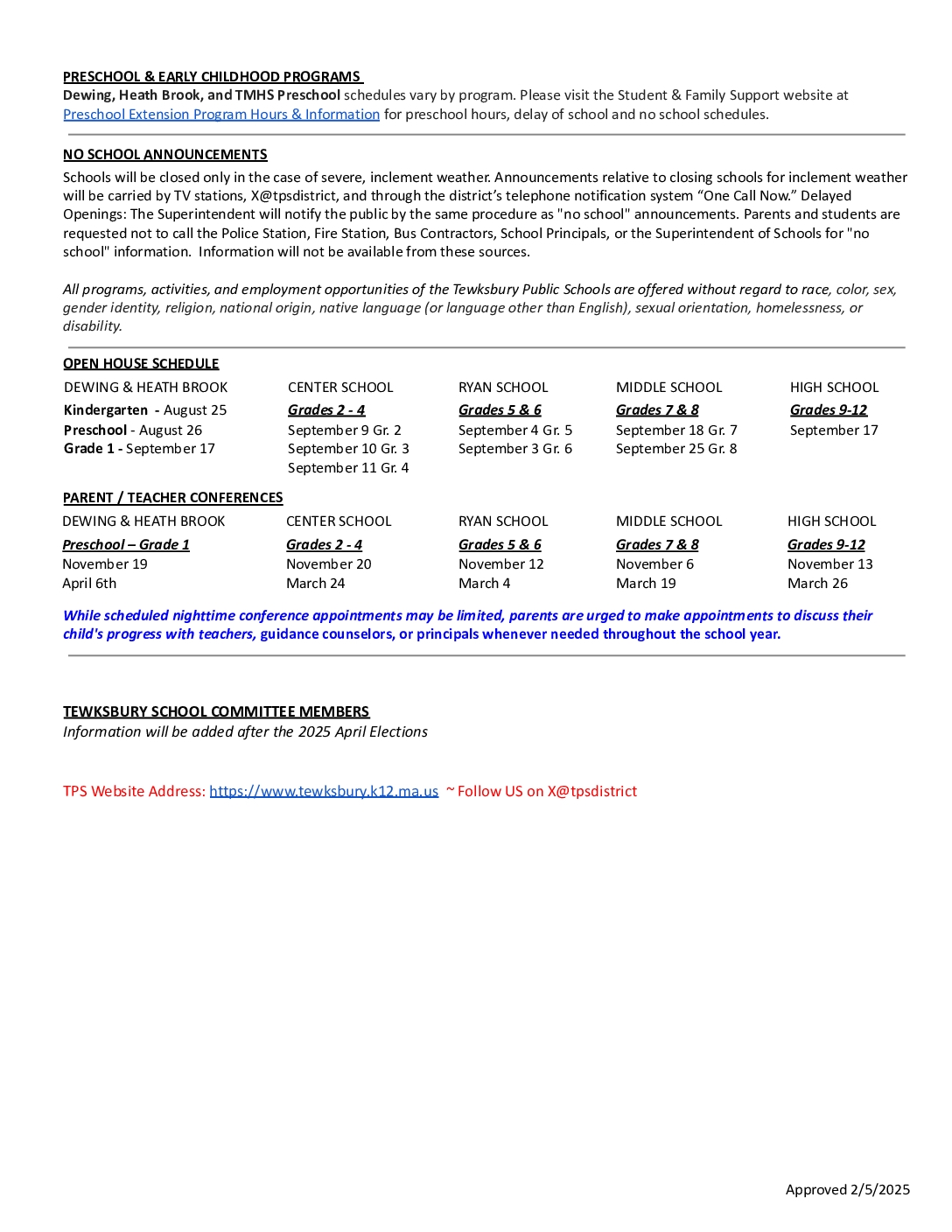National Calendar March 2026 National Calendar March 2026