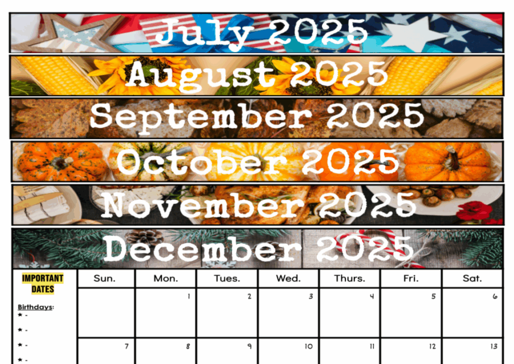 2025 Calendar On Google Slides Editable PDF Classful