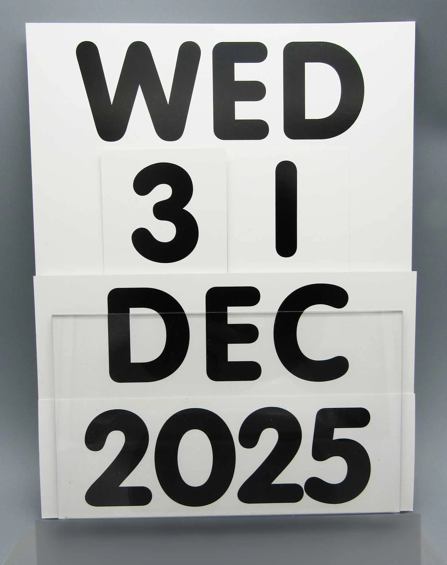 2025 Daily Wall Calendar See Calendar Large Type