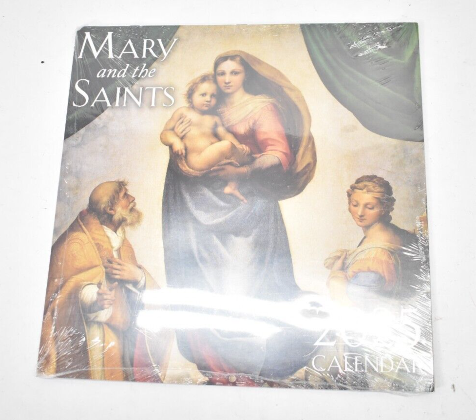 2025 Mary The Saints Wall Calendar 12 X 12 January To December Poster EBay
