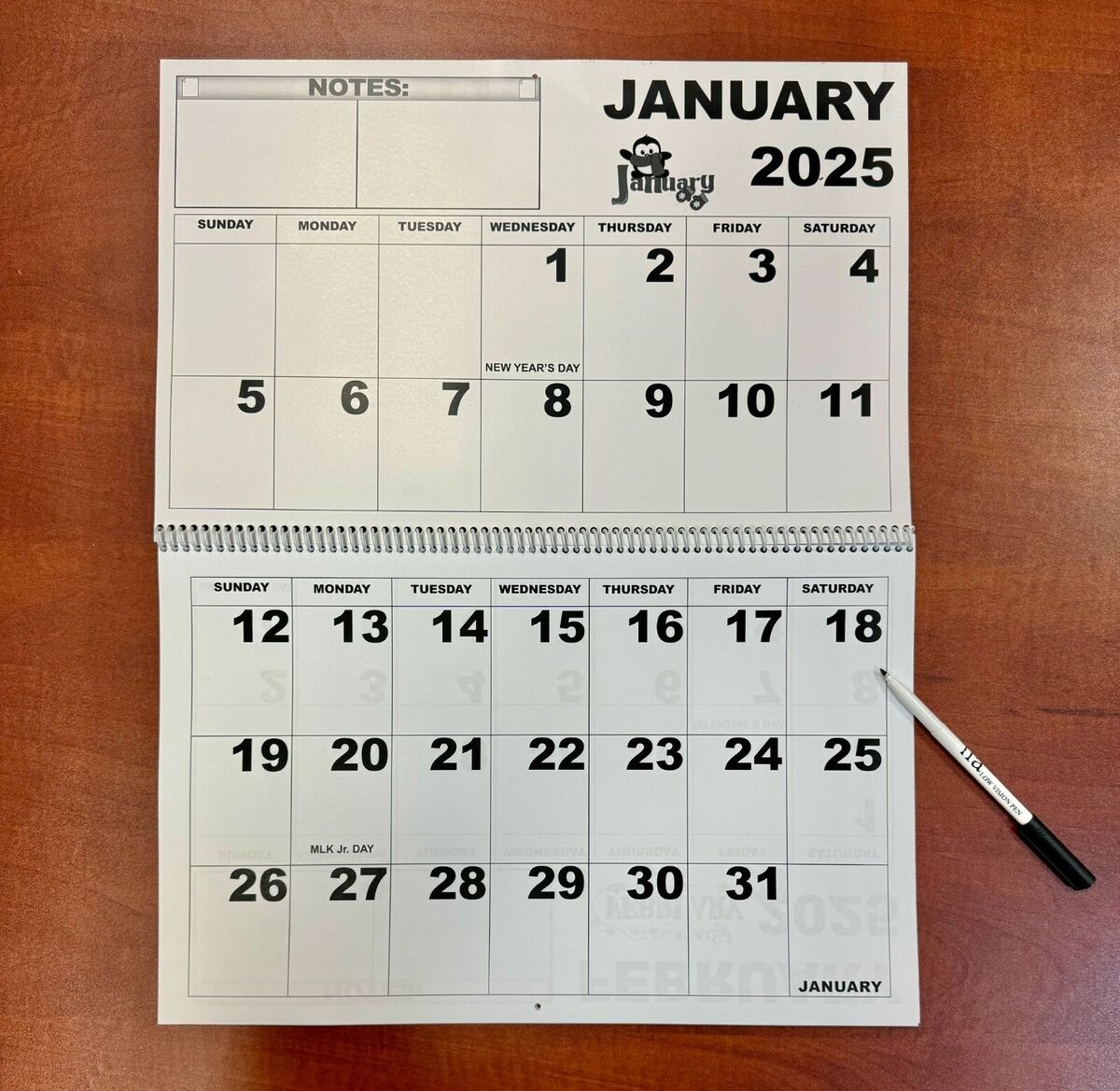 2025 To 2026 Low Vision Large Print Desk Calendar Large Print Big Boxes EBay 2025 To 2026 Low Vision Large Print Desk Calendar Large Print Big Boxes EBay