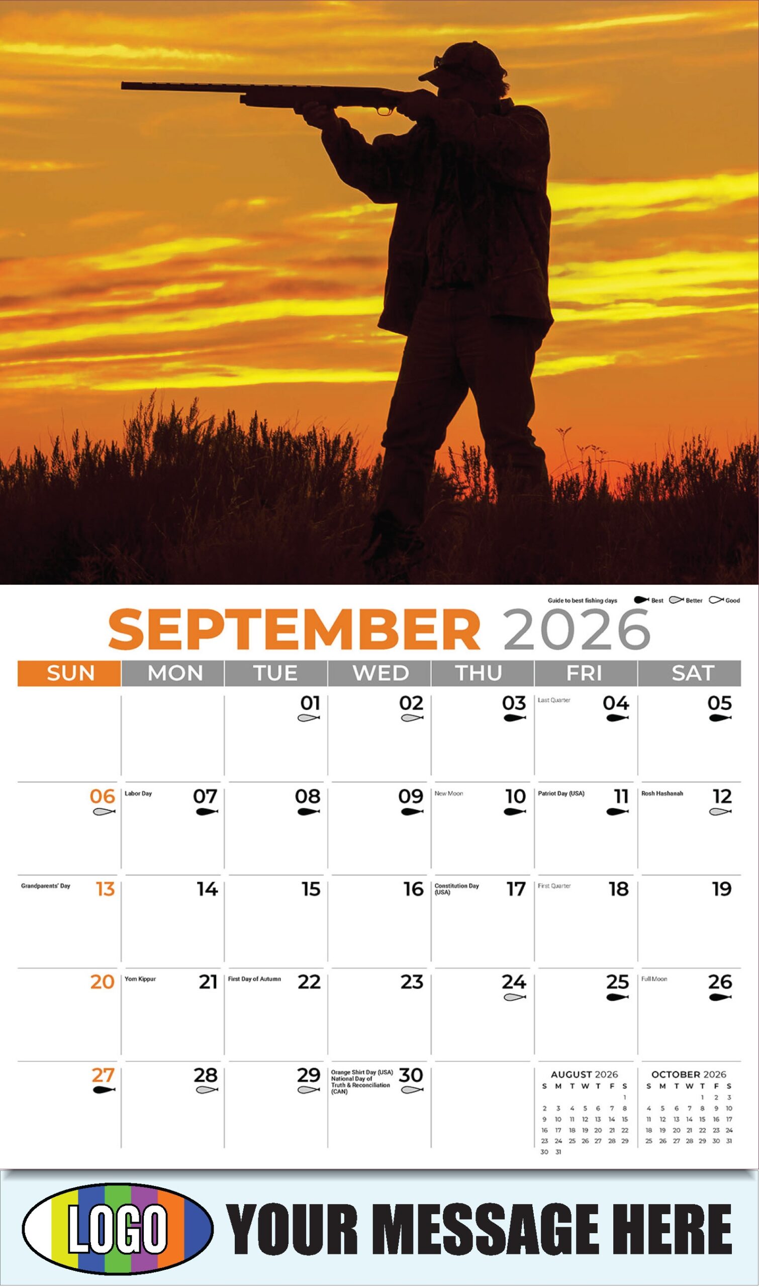 July 2026 Fishing Calendar