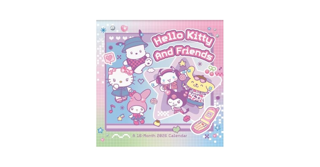 2026 Sanrio Hello Kitty And Friends Wall Calendar Trends International 9798888286203 Amazon Books