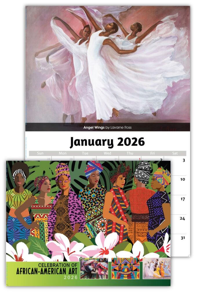 2026 Wall Calendar African American Art