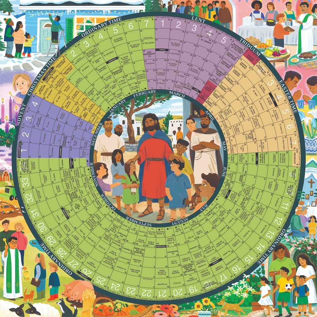 2026 Year Of Grace Liturgical Calendar Paper Poster