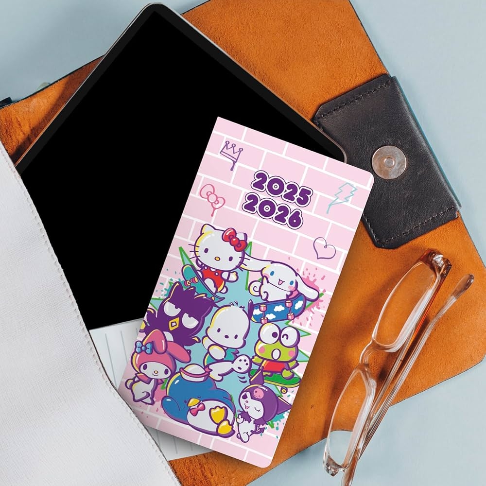 Amazon 2025 2026 Hello Kitty Pocket Planner 9798888280294 Trends International Books