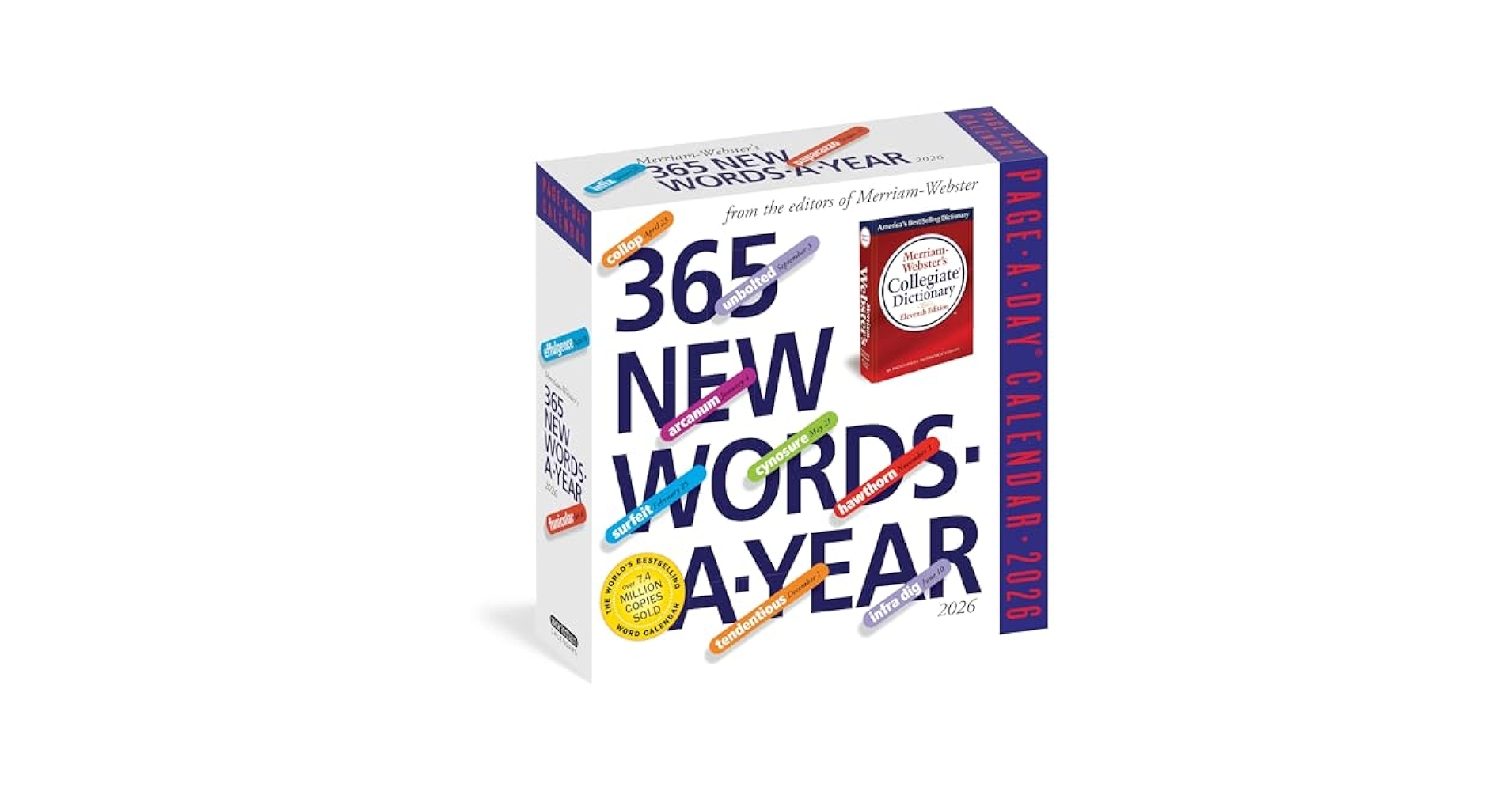 Amazon 365 New Words A Year Page A Day Calendar 2026 From The Editors Of Merriam Webster 9781523530489 Workman Calendars Books Amazon 365 New Words A Year Page A Day Calendar 2026 From The Editors Of Merriam Webster 9781523530489 Workman Calendars Books