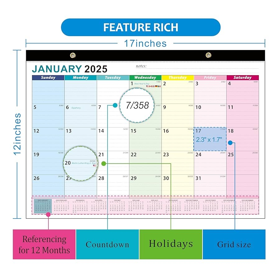 Amazon Desk Calendar 2025 2026 AgePlace Wall Calendar 2025 2026 Covers January 2025 To June 2026 Large 17 X 12 Desktop Monthly Calendar For Home School Office Perfect For Keeping Track