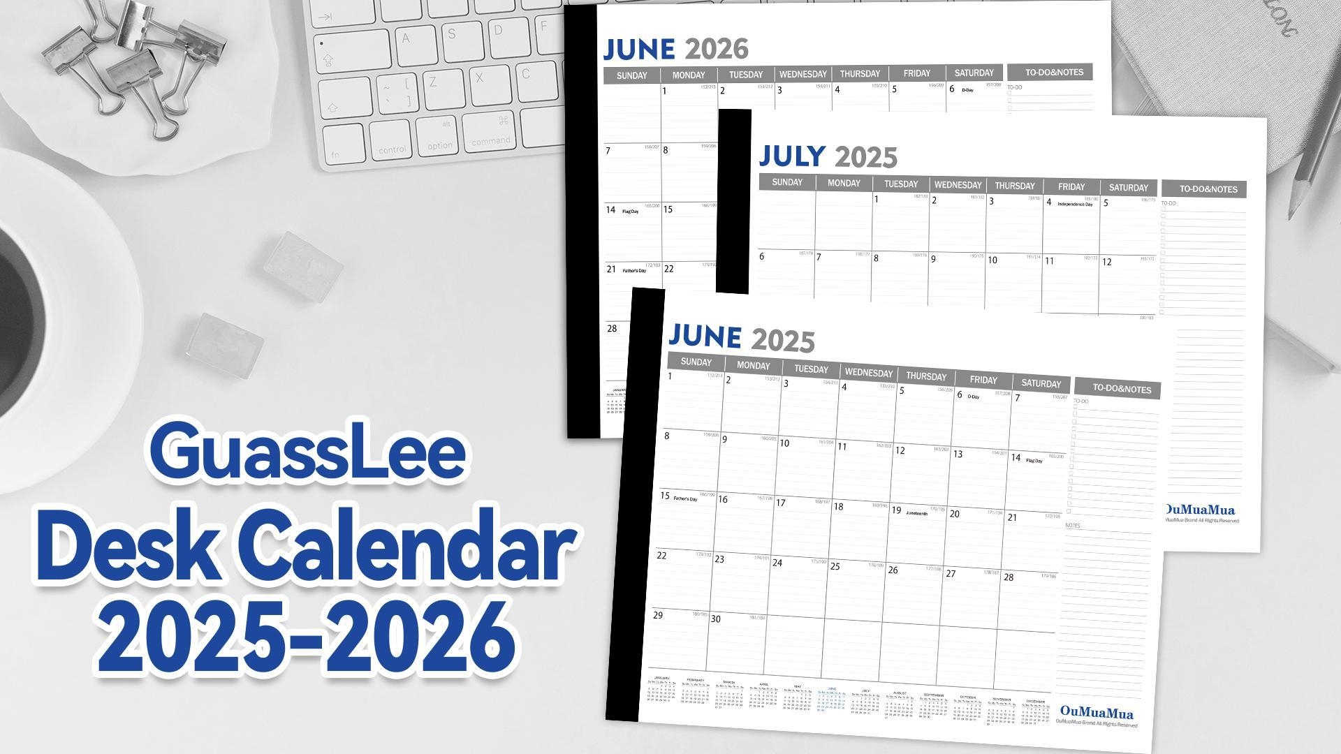 Amazon GuassLee Desk Calendar 2025 Large 22 x17 2025 2026 Desk Calendar School Year 19 Month From Jun 2025 To Dec 2026 Big Monthly Calendar With Julian Date Large Ruled Blocks For Office Amazon GuassLee Desk Calendar 2025 Large 22 x17 2025 2026 Desk Calendar School Year 19 Month From Jun 2025 To Dec 2026 Big Monthly Calendar With Julian Date Large Ruled Blocks For Office