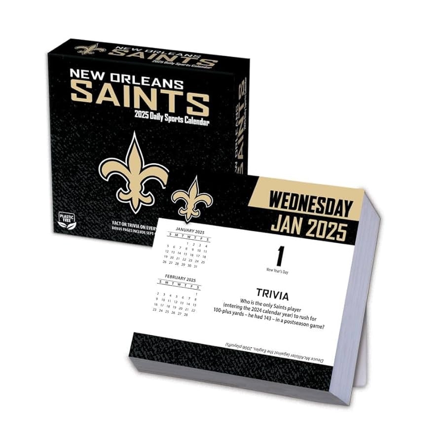 December Saints Calendar 2025