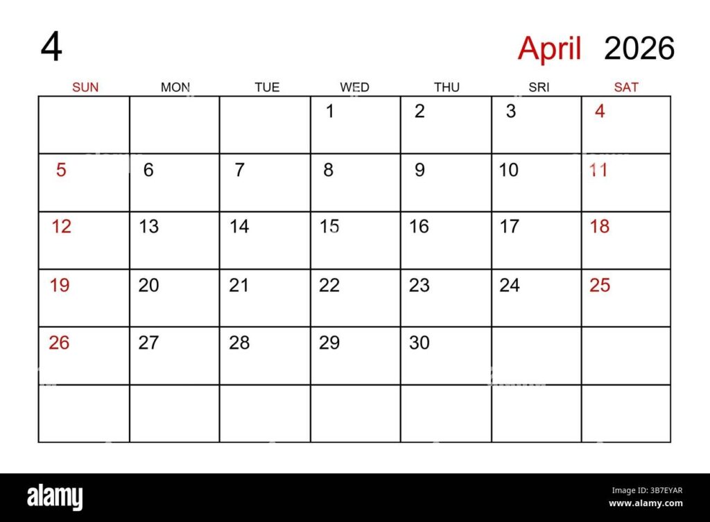 April 2026 Cut Out Stock Images Pictures Alamy