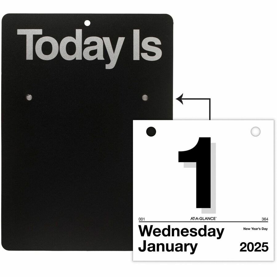 At A Glance Today Is Wall Calendar Refill Julian Dates Daily 1 Year January 2026 To December 2026 1 Day Single Page Layout 6 X 6 Sheet Size White Paper 1 Each At A Glance Today Is Wall Calendar Refill Julian Dates Daily 1 Year January 2026 To December 2026 1 Day Single Page Layout 6 X 6 Sheet Size White Paper 1 Each
