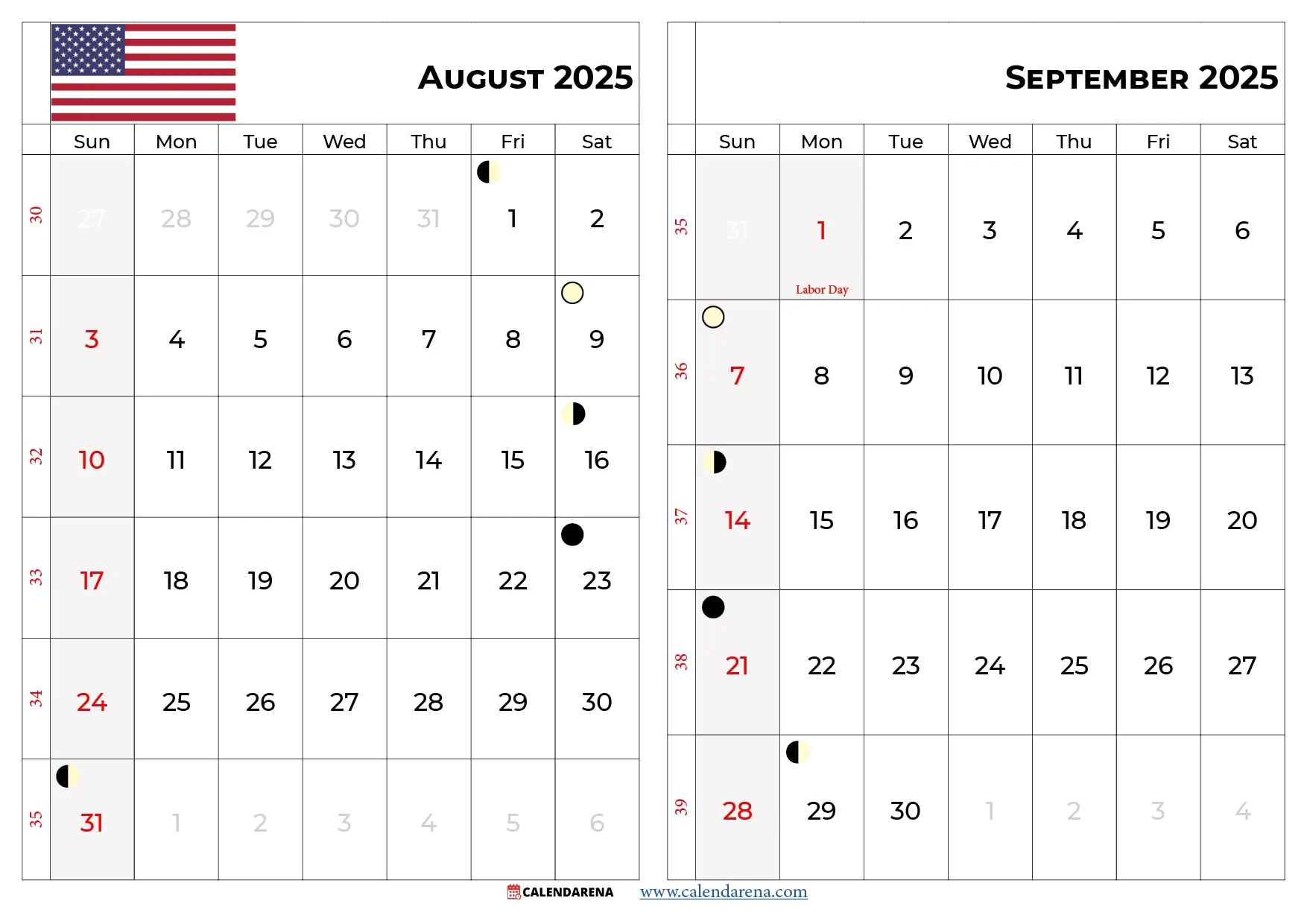 August 31 2025 Calendar