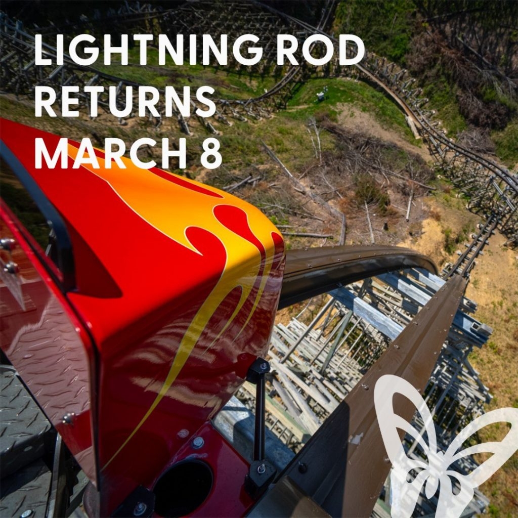 Behind The Thrills Dollywood Announces Reopening Of Lightning Rod For March 8 2024 Behind The Thrills