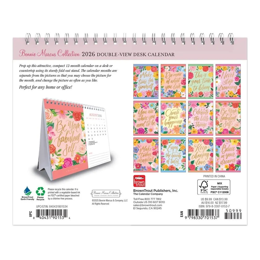 Bonnie Marcus 2026 Desk Calendar Calendars Bonnie Marcus 2026 Desk Calendar Calendars