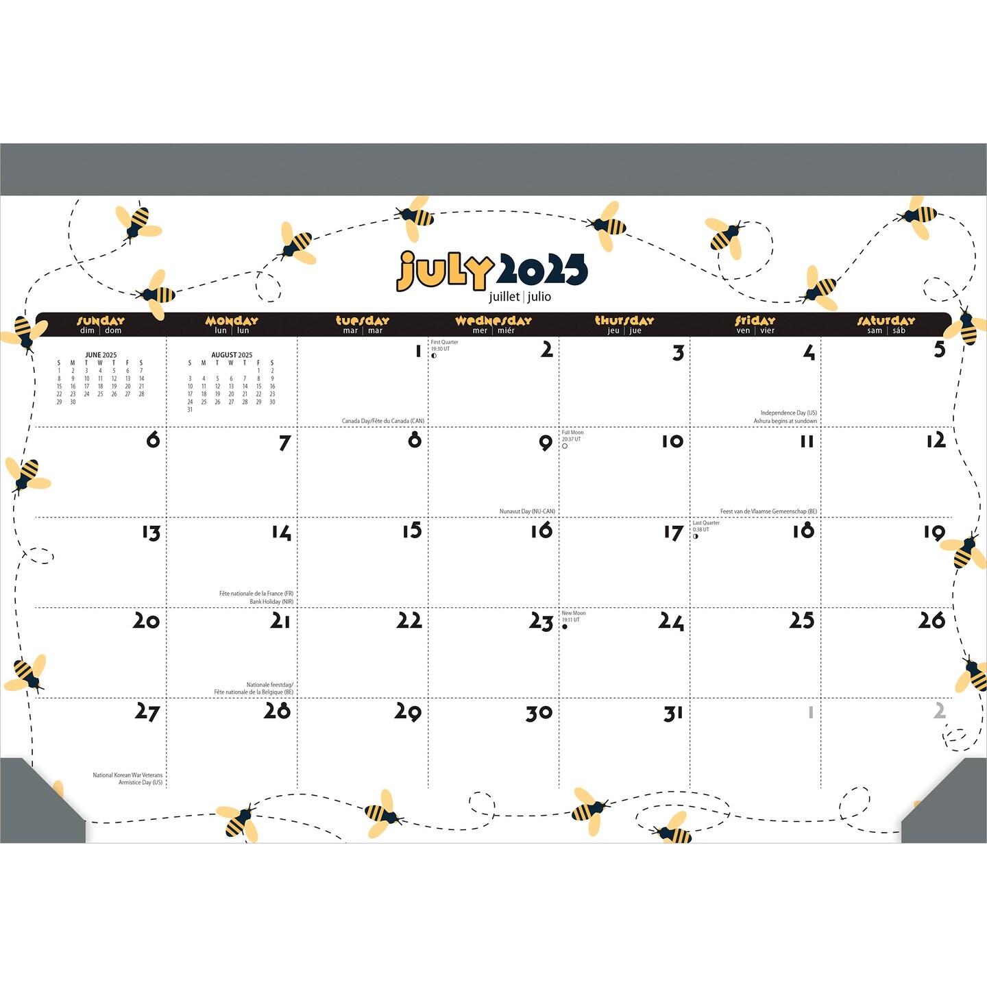 Busy Bees 2026 14x10 Inch 18 Months Monthly Desk Pad Calendar July 2025 December 2026 Michaels Busy Bees 2026 14x10 Inch 18 Months Monthly Desk Pad Calendar July 2025 December 2026 Michaels