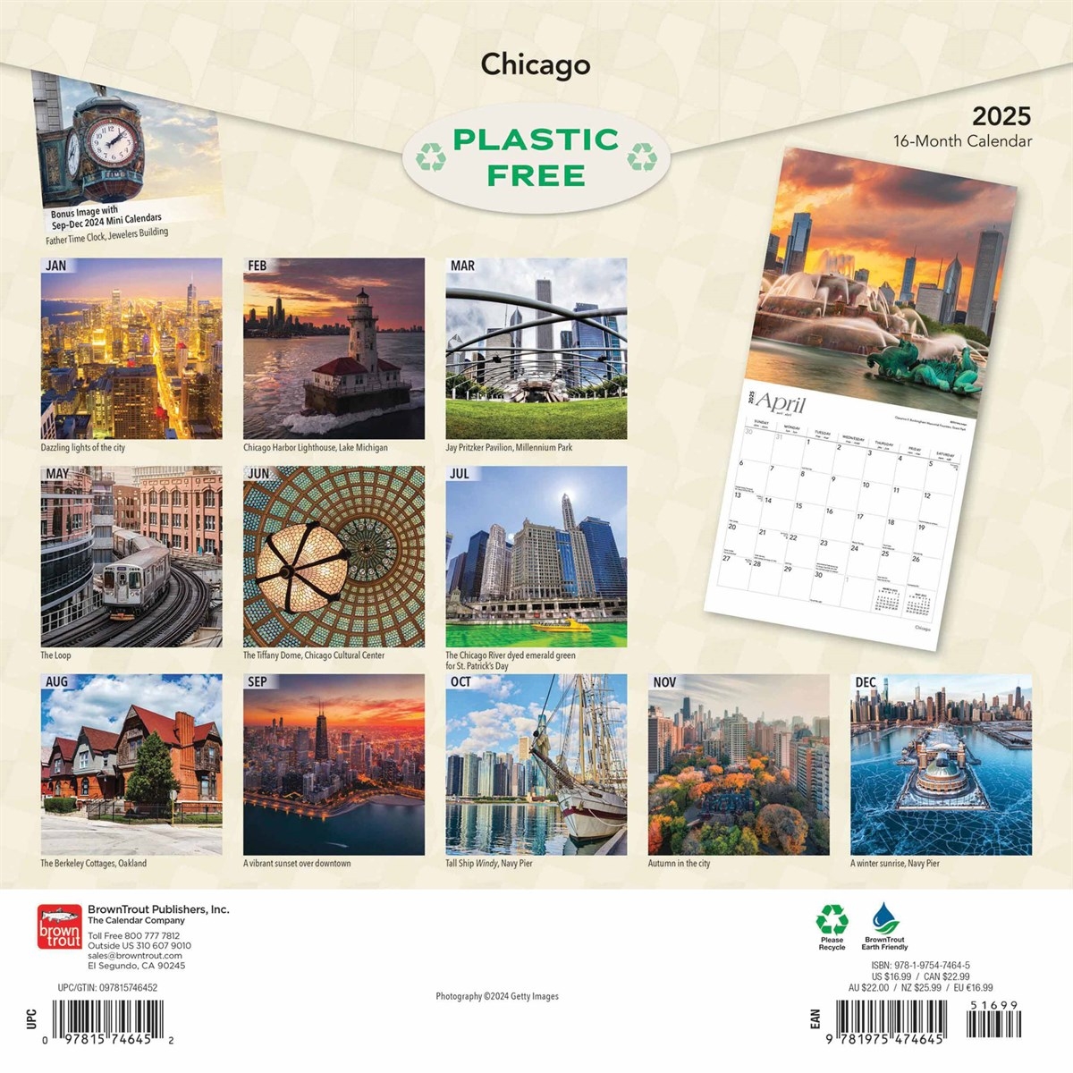 Chicago Calendar 2025