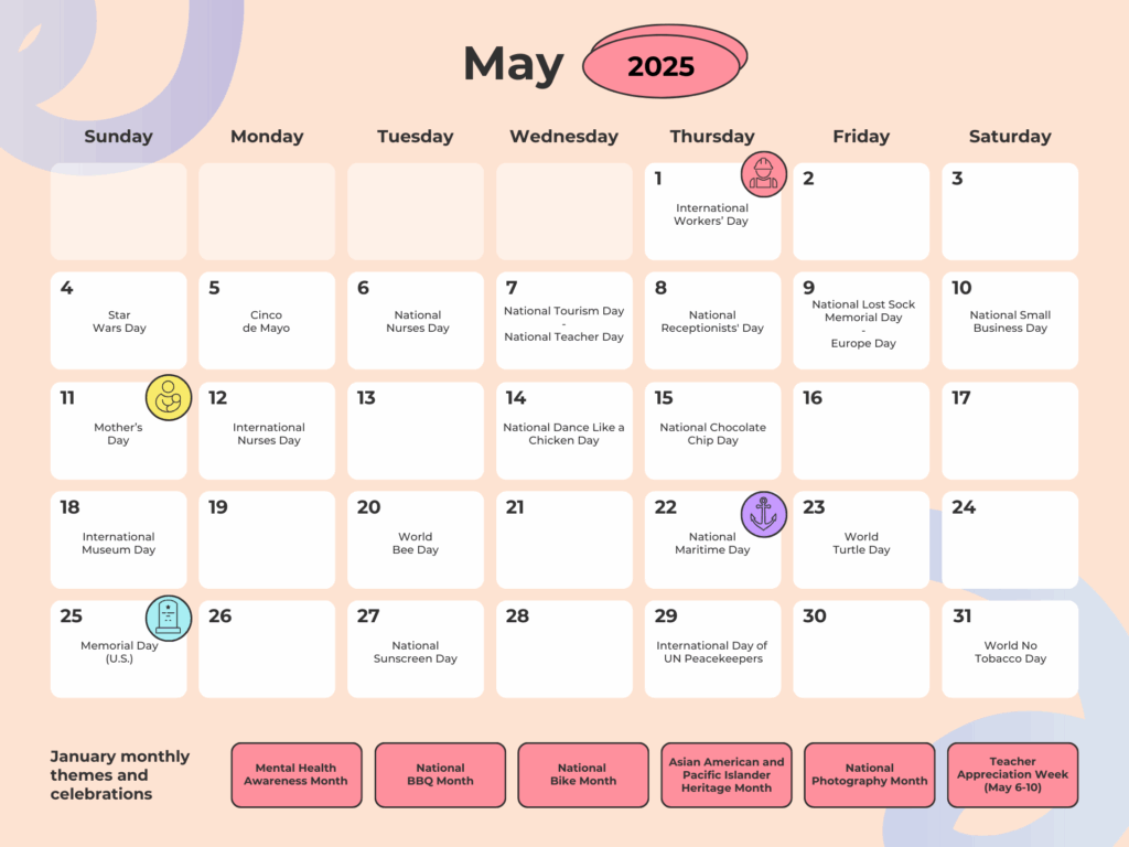 Complete 2025 Social Media Holidays Calendar 250 Dates