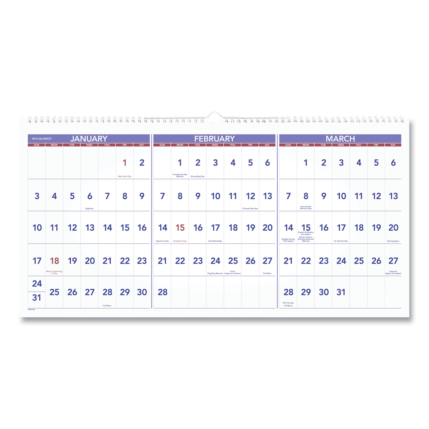 Calendar February 2026 Holidays
