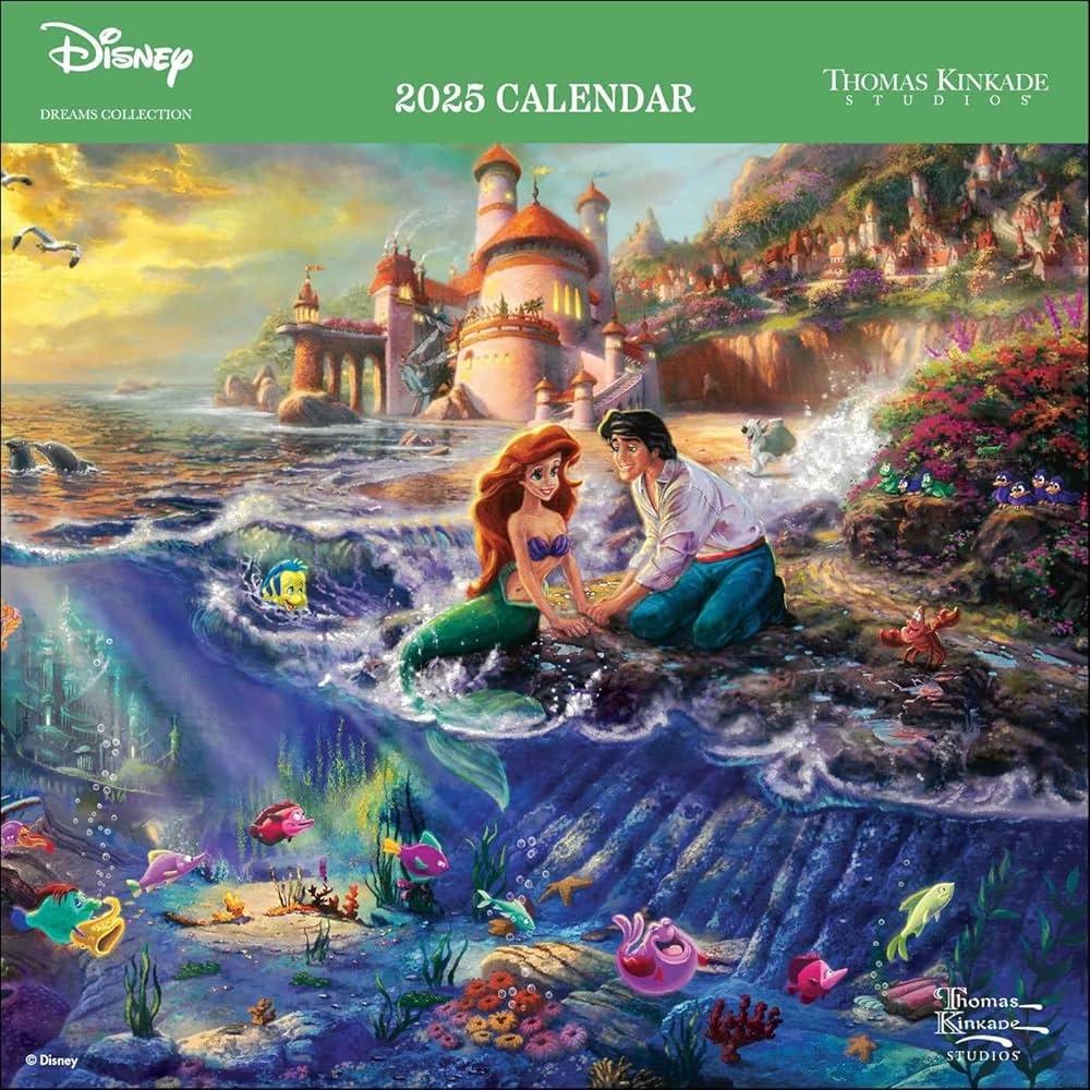 Disney Dreams Collection By Thomas Kinkade Studios 2025 Mini Wall Calendar Kinkade Thomas Thomas Kinkade Studios 9781524889081 Amazon Books