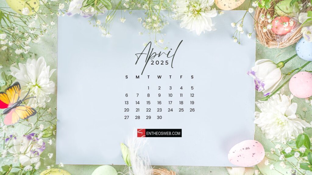 Easter Calendar Designs For April EntheosWeb