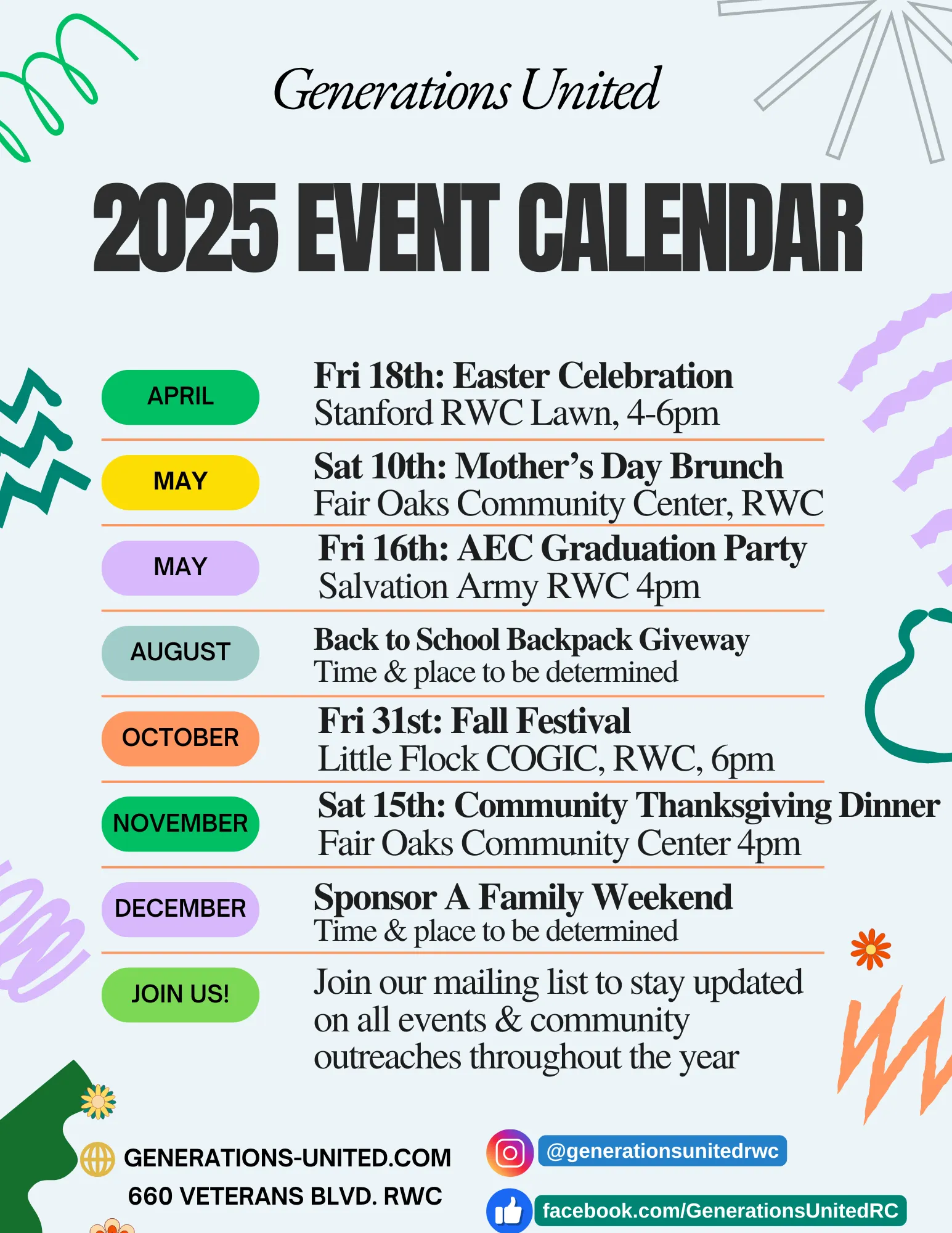 Events Generations United