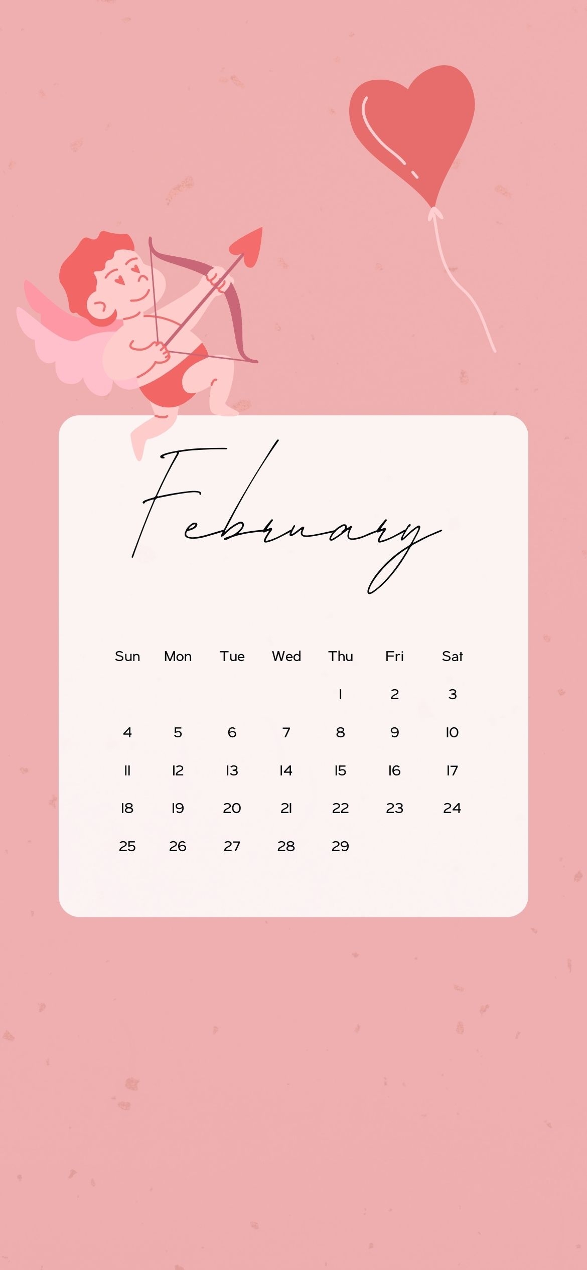 February Calendar Wallpaper Cute Backgrounds 2024 AnjaHome
