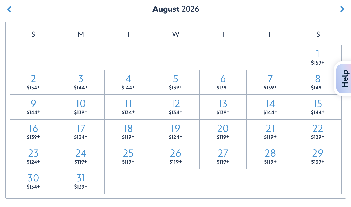 Starbucks Calendar 2026 Deals July