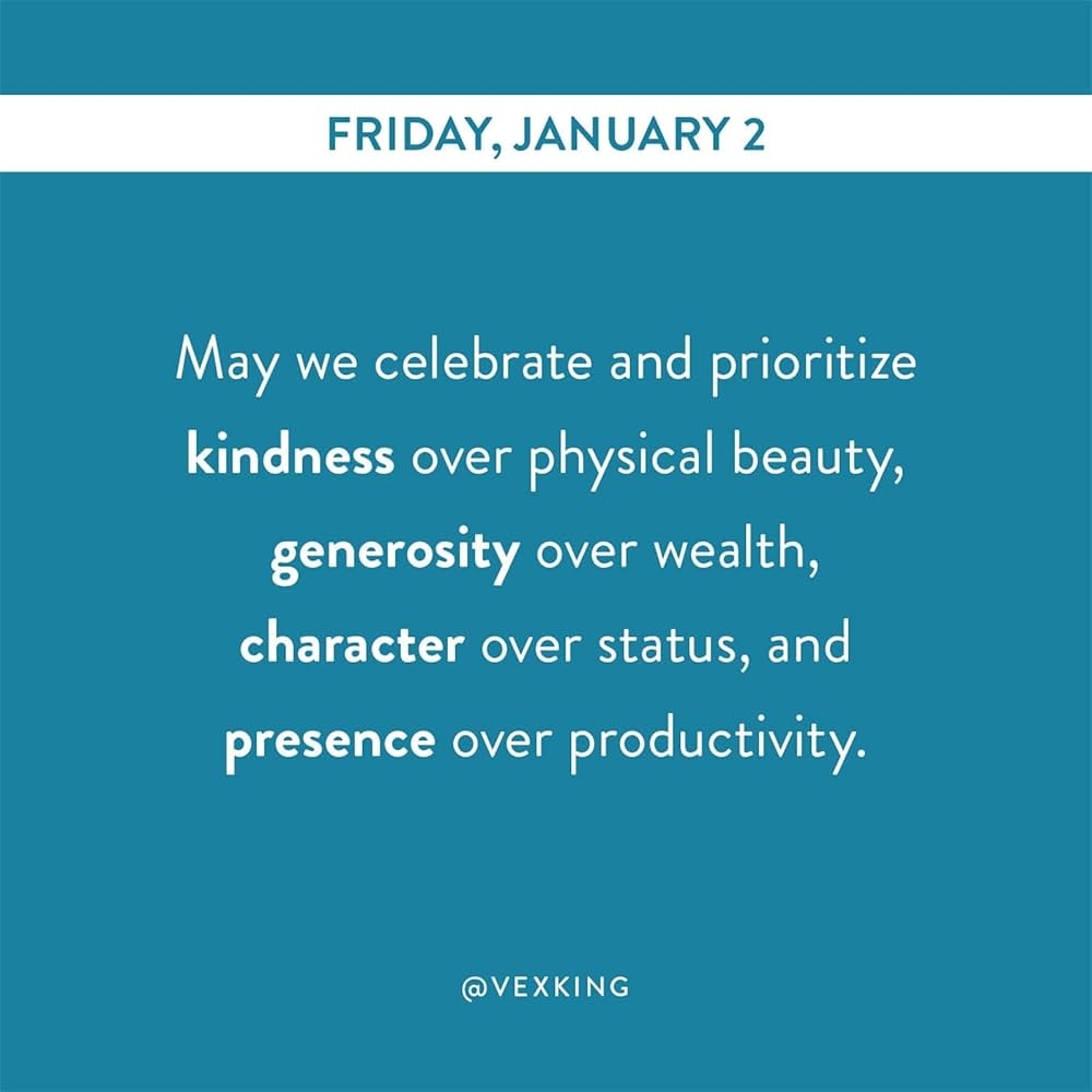 Good Vibes Good Life Calendar 2026 Daily Inspiration For Living Your Best Life King Vex 9781837824267 Amazon Books