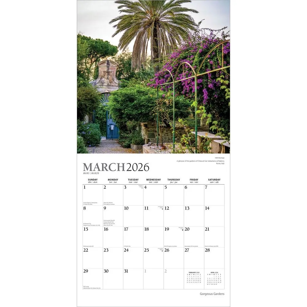 Wallpaper March Calendar 2026