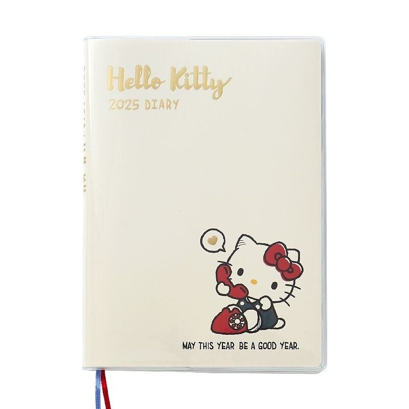 Hello Kitty 2025 B6 Diary Block Type Schedule Book Sanrio Original EBay