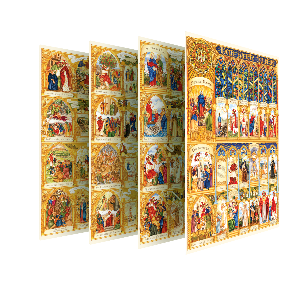 Liturgical Year Calendar 2025 Pentecost V3 Sophia Institute Press