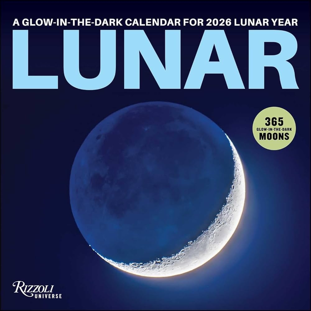 Lunar 2026 Wall Calendar Rizzoli Universe 9780789348449 Amazon Books