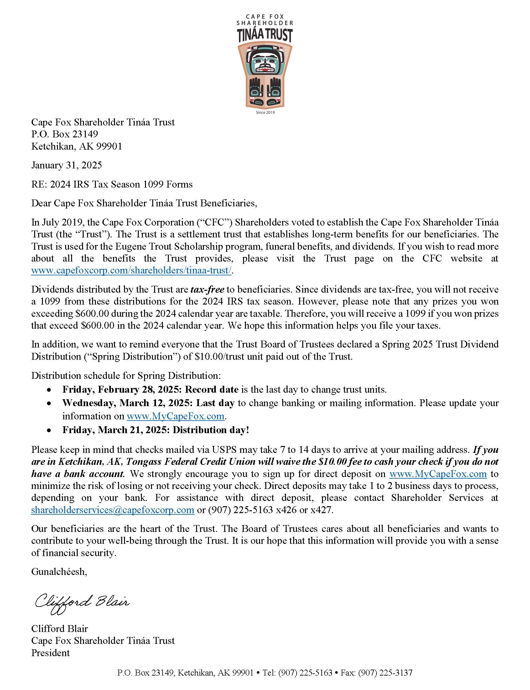 MyCapeFox News 2024 IRS Tax Season 1099 Forms MyCapeFox News 2024 IRS Tax Season 1099 Forms