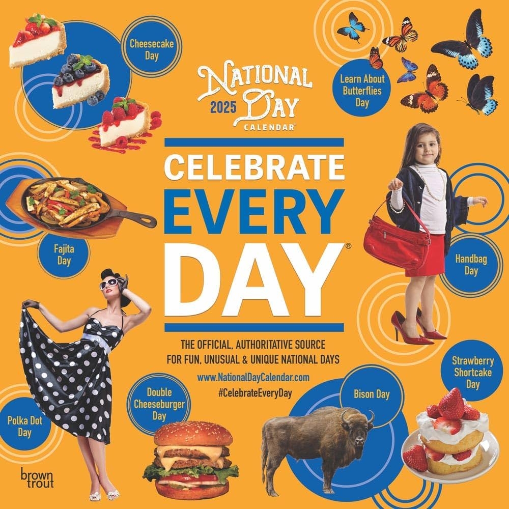 National Day OFFICIAL 2025 12 X 24 Inch Monthly Square Wall Calendar Plastic Free BrownTrout Holidays Everyday Celebration BrownTrout BrownTrout Publishers Inc National Day Calendar 9781975479985 Amazon Books National Day OFFICIAL 2025 12 X 24 Inch Monthly Square Wall Calendar Plastic Free BrownTrout Holidays Everyday Celebration BrownTrout BrownTrout Publishers Inc National Day Calendar 9781975479985 Amazon Books