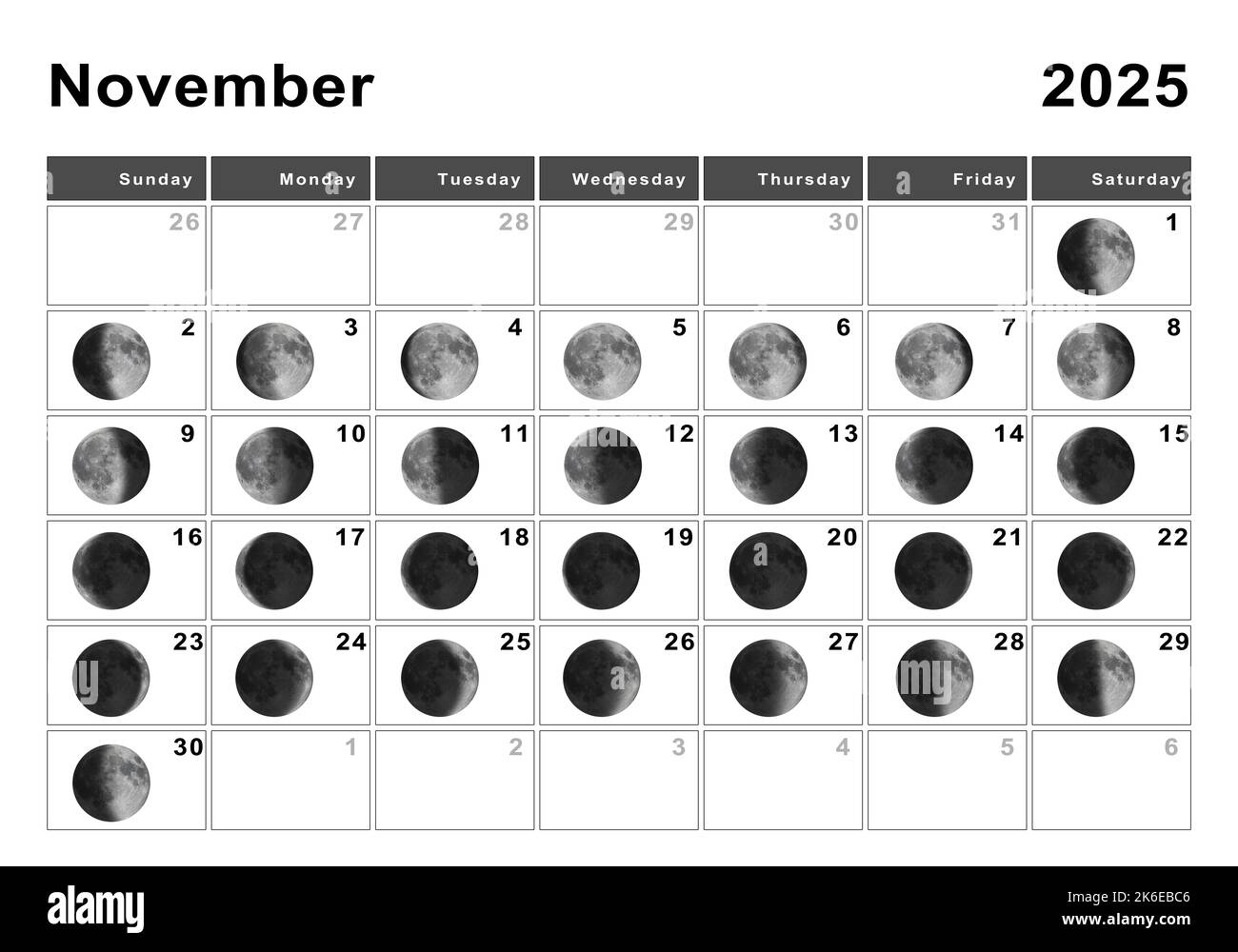 November 16 Calendar 2025