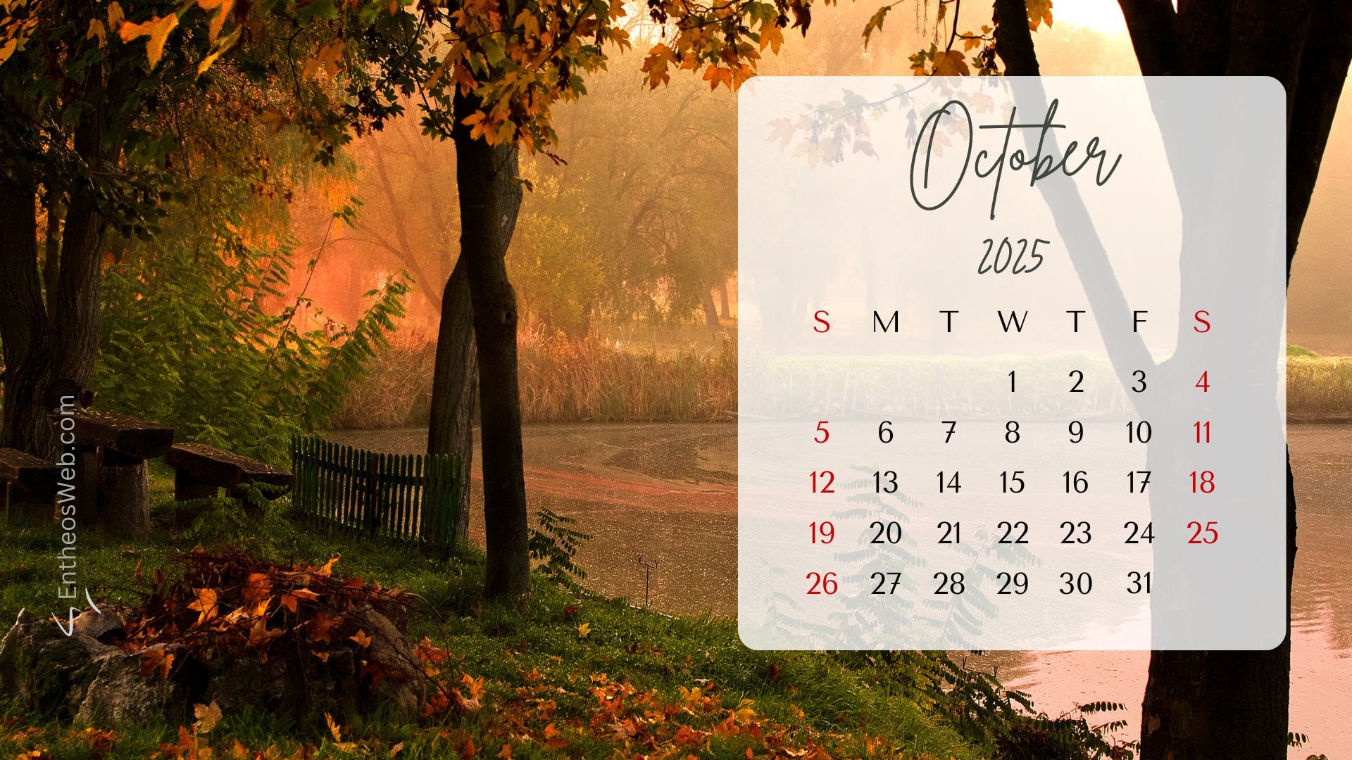 October 2025 Wallpaper Backgrounds EntheosWeb