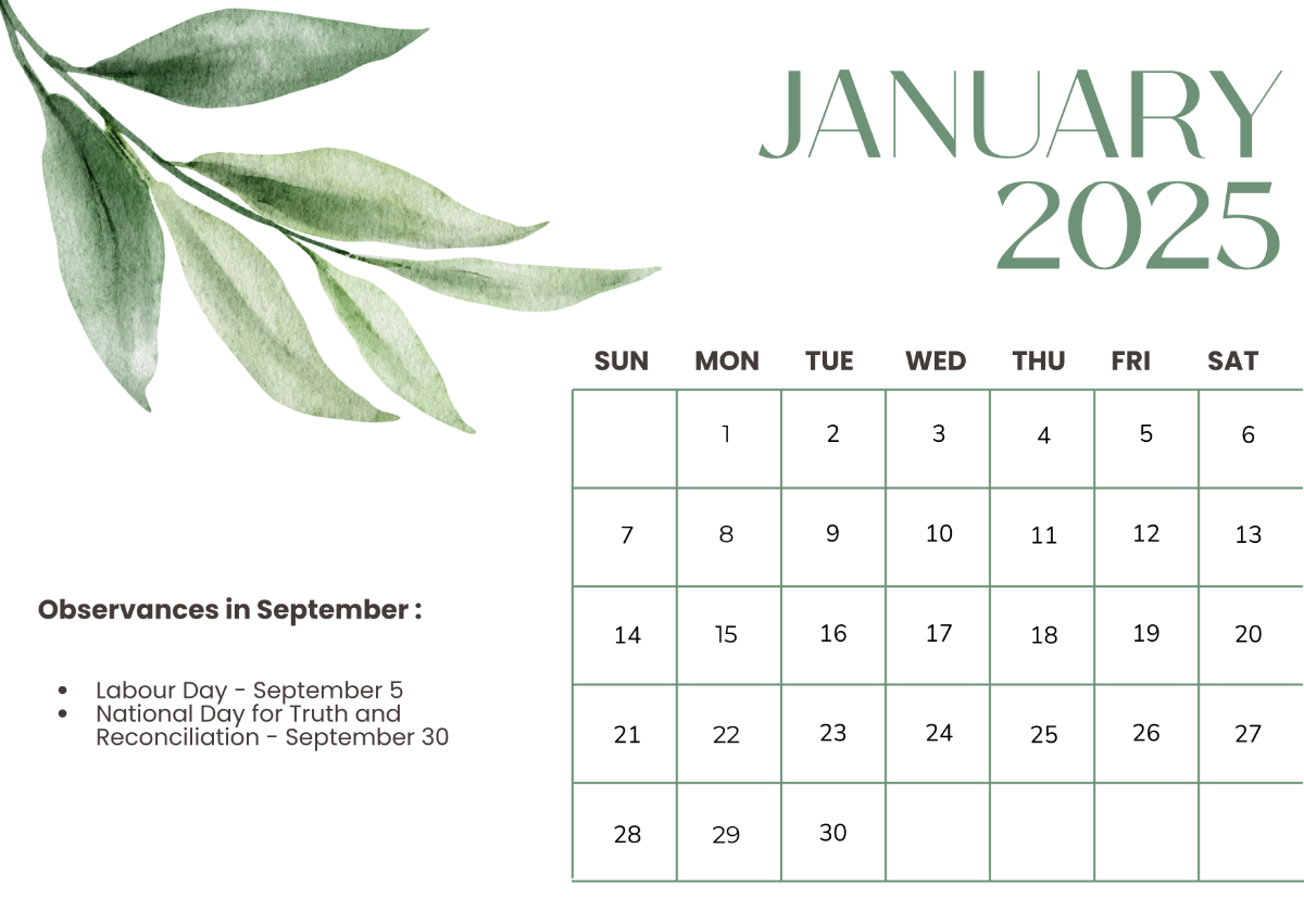 Page 2 Free September 2025 Calendar Templates Editable And Printable