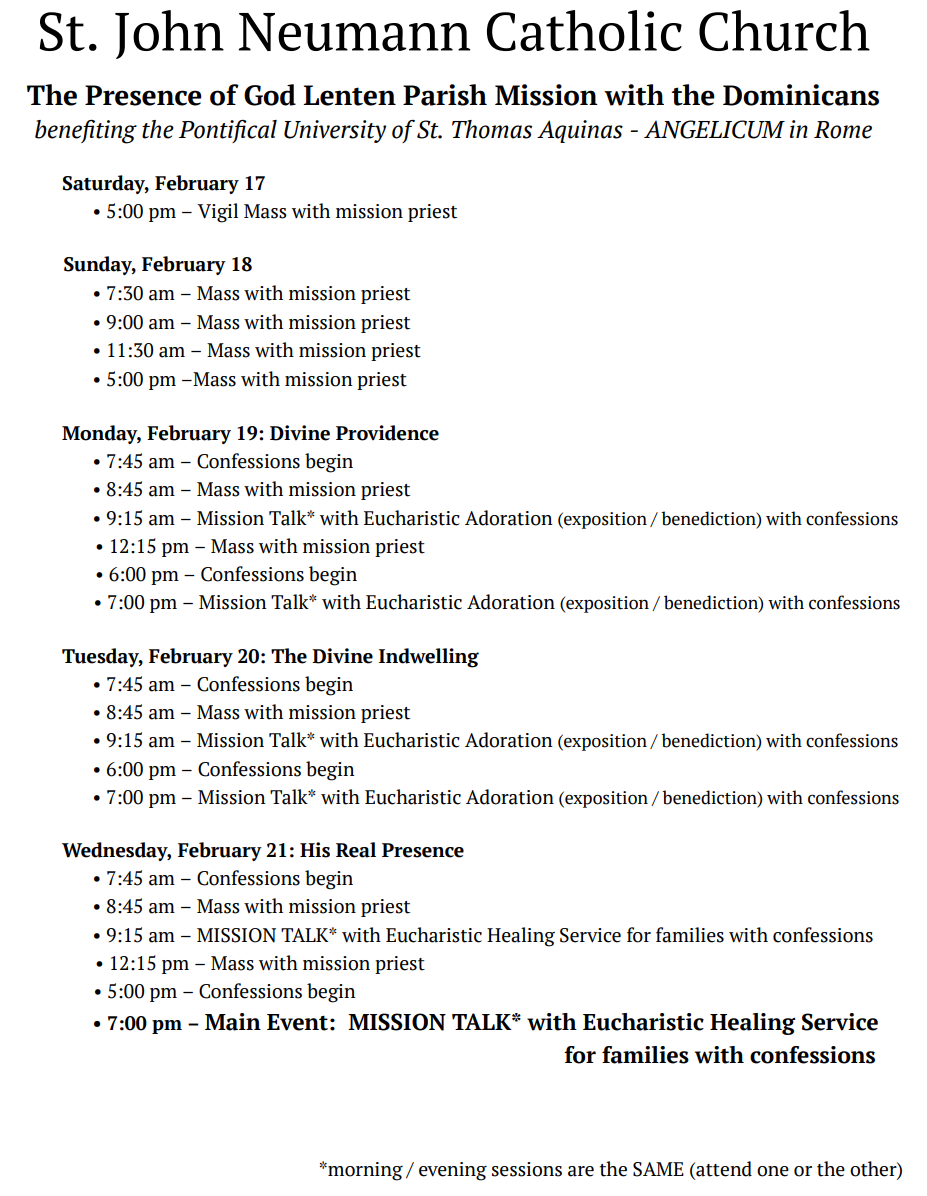 Parish Mission St John Neumann Catholic Church In Austin TX Angelicum Parish Mission St John Neumann Catholic Church In Austin TX Angelicum