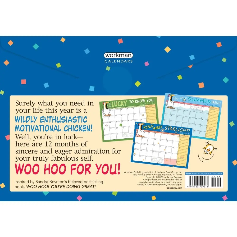 Sandra Boynton Woo Hoo For You 2026 Magnetic Calendar Calendars Sandra Boynton Woo Hoo For You 2026 Magnetic Calendar Calendars