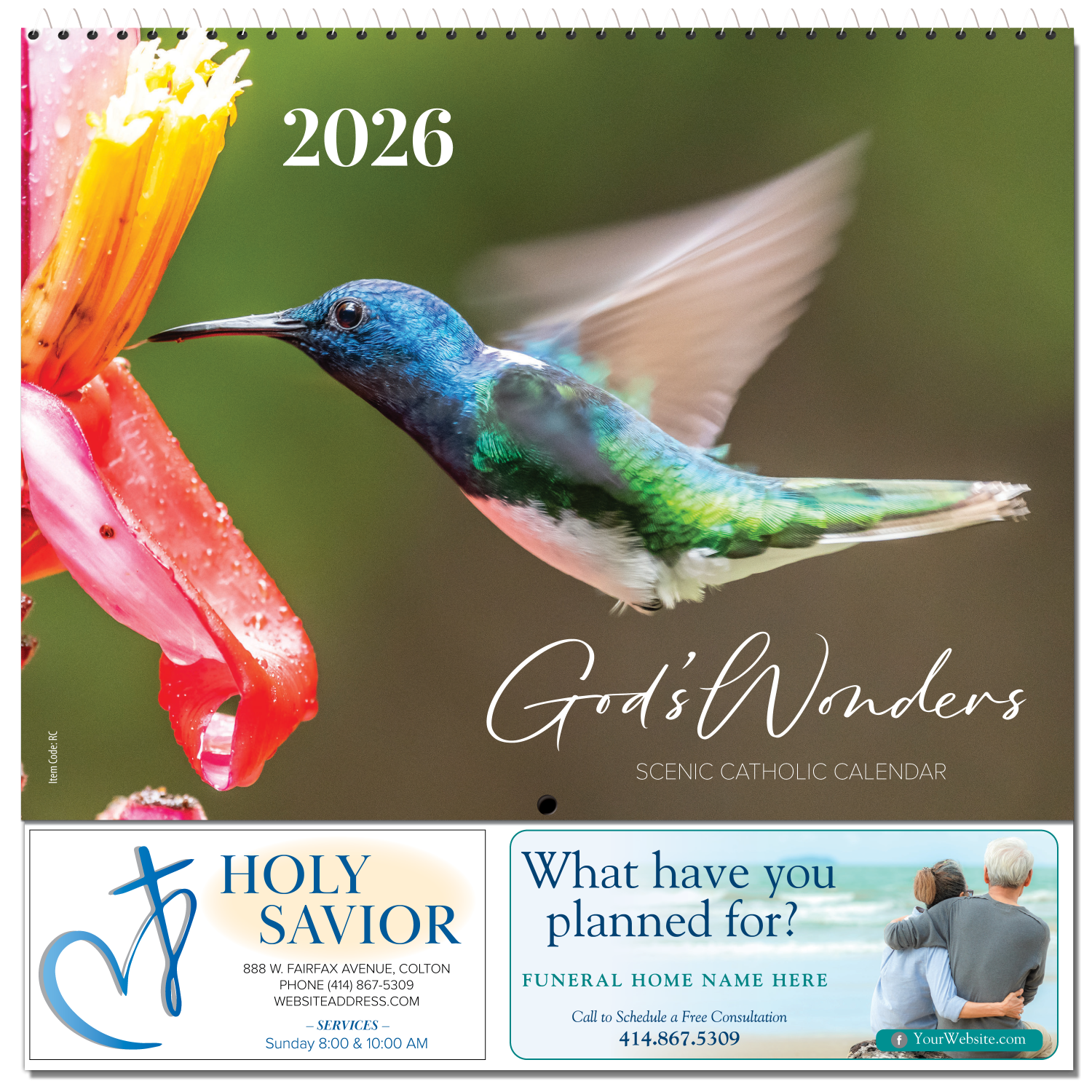 Catholic Calendar 2026 February