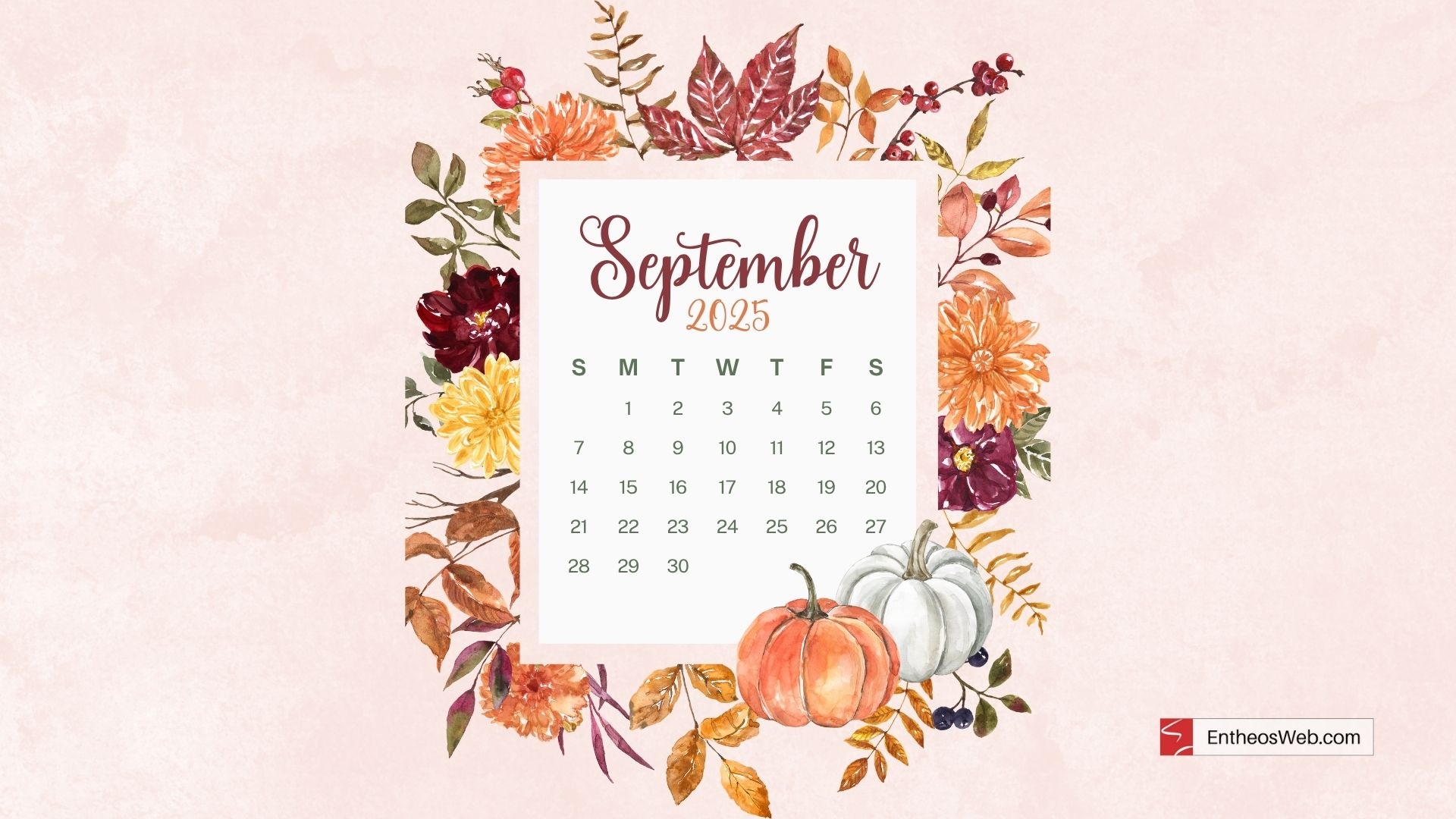 September 2025 Wallpaper Calendar September 2025 Wallpaper Calendar