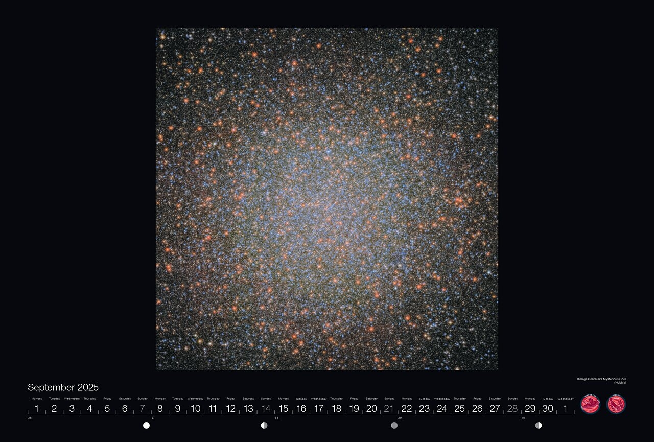 Space September 2025 Calendar Space September 2025 Calendar