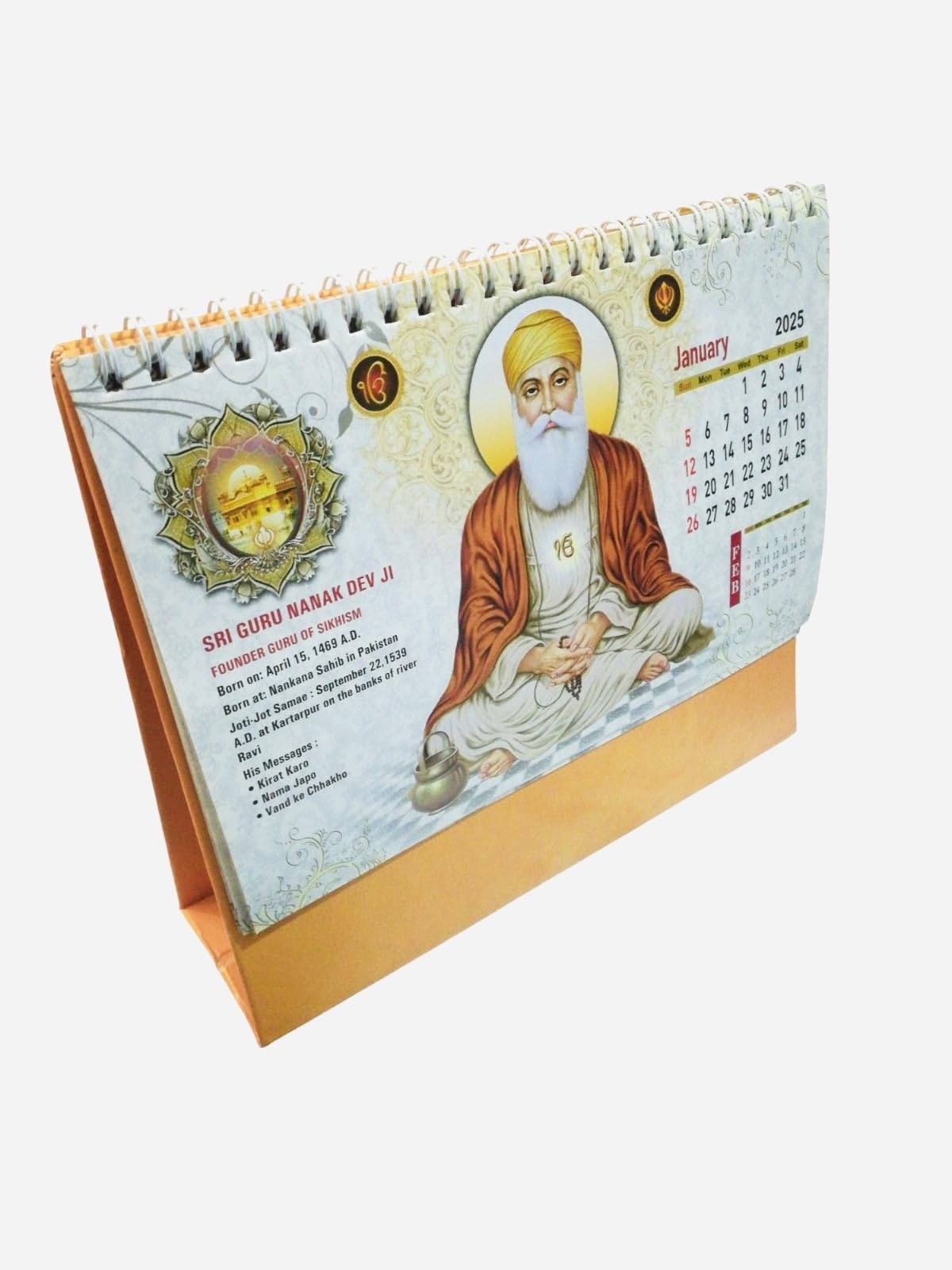 Sikh Religious Pictures Of 10 Gurus Calendar 2025 Amazon in Office Products Sikh Religious Pictures Of 10 Gurus Calendar 2025 Amazon in Office Products