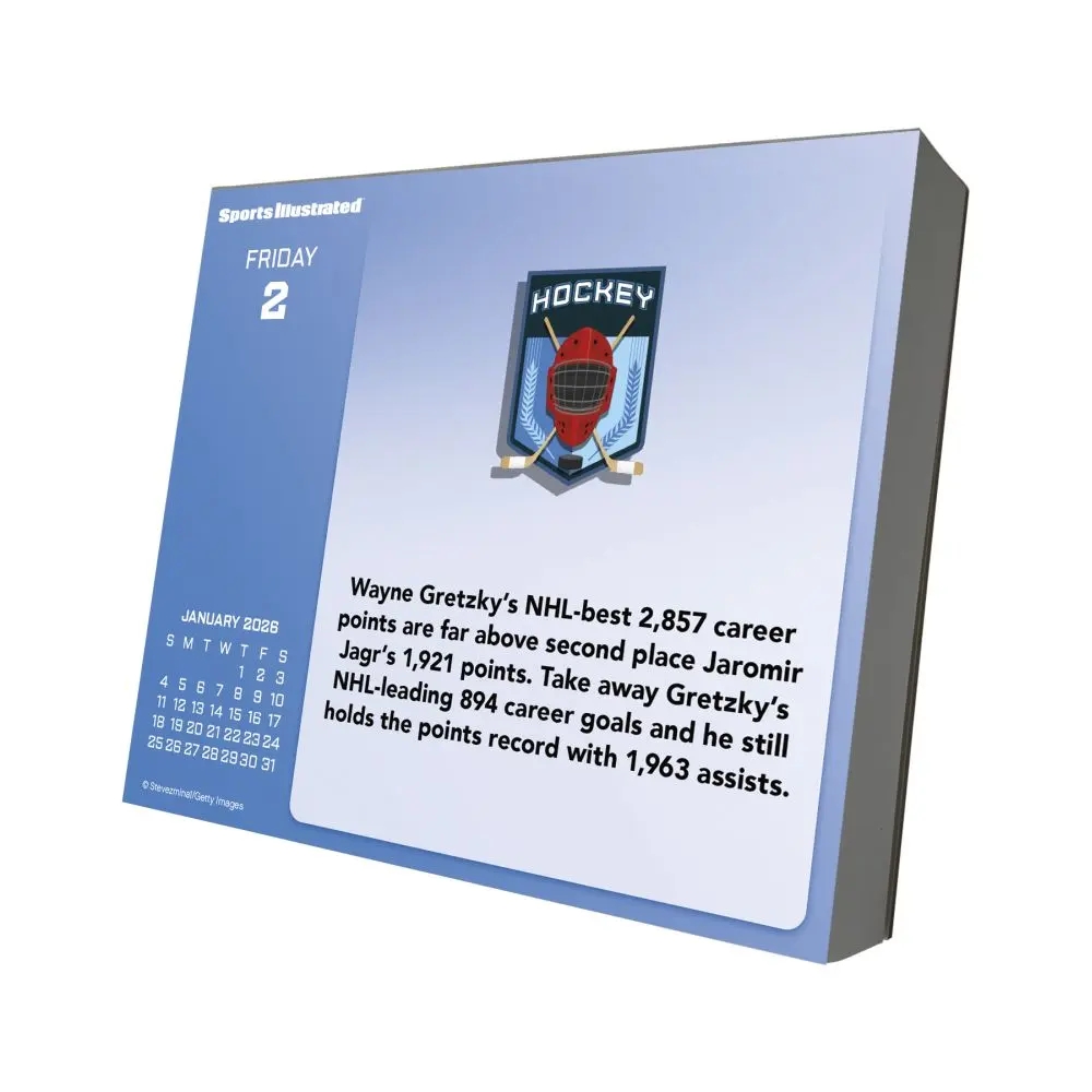 Sports Illustrated 2026 Desk Calendar Calendars Sports Illustrated 2026 Desk Calendar Calendars