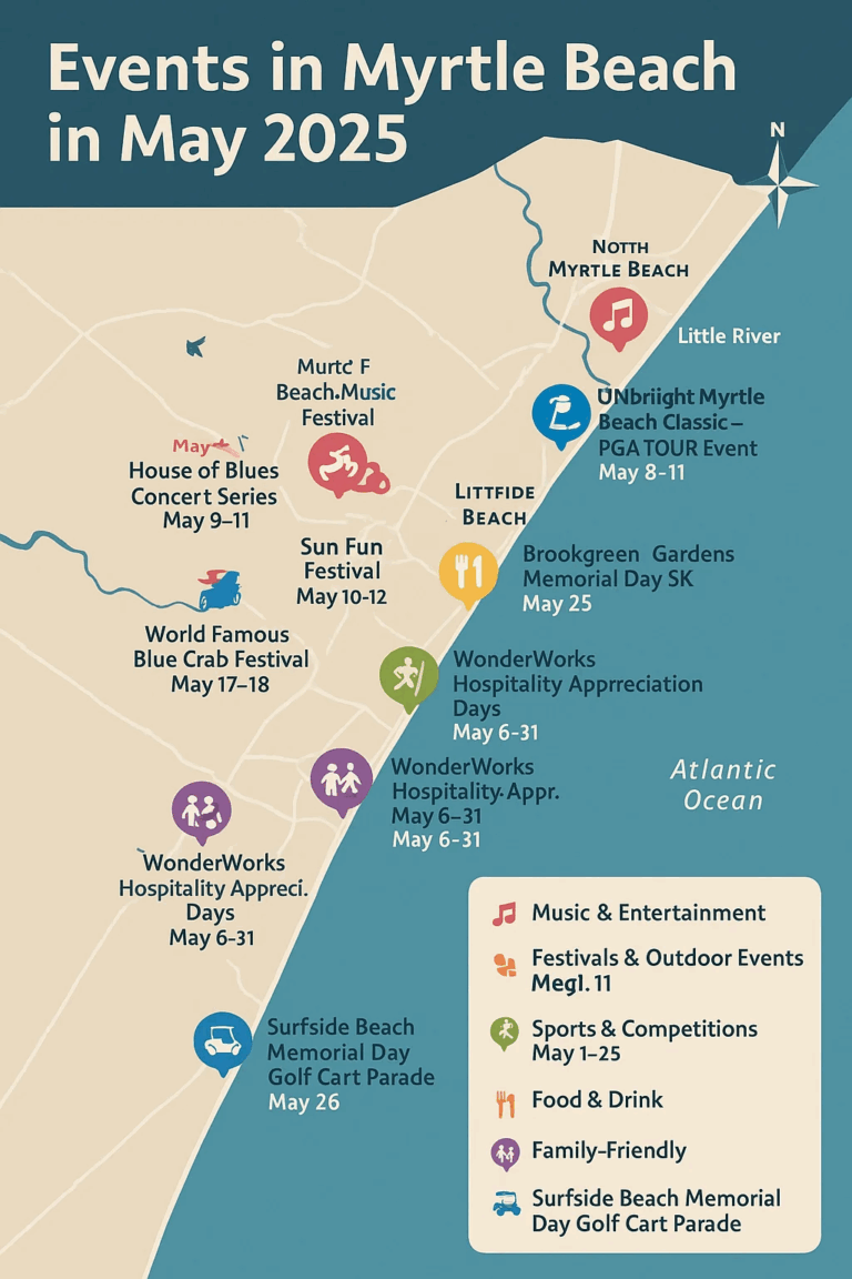 Top 12 Must See Events In Myrtle Beach This May 2025