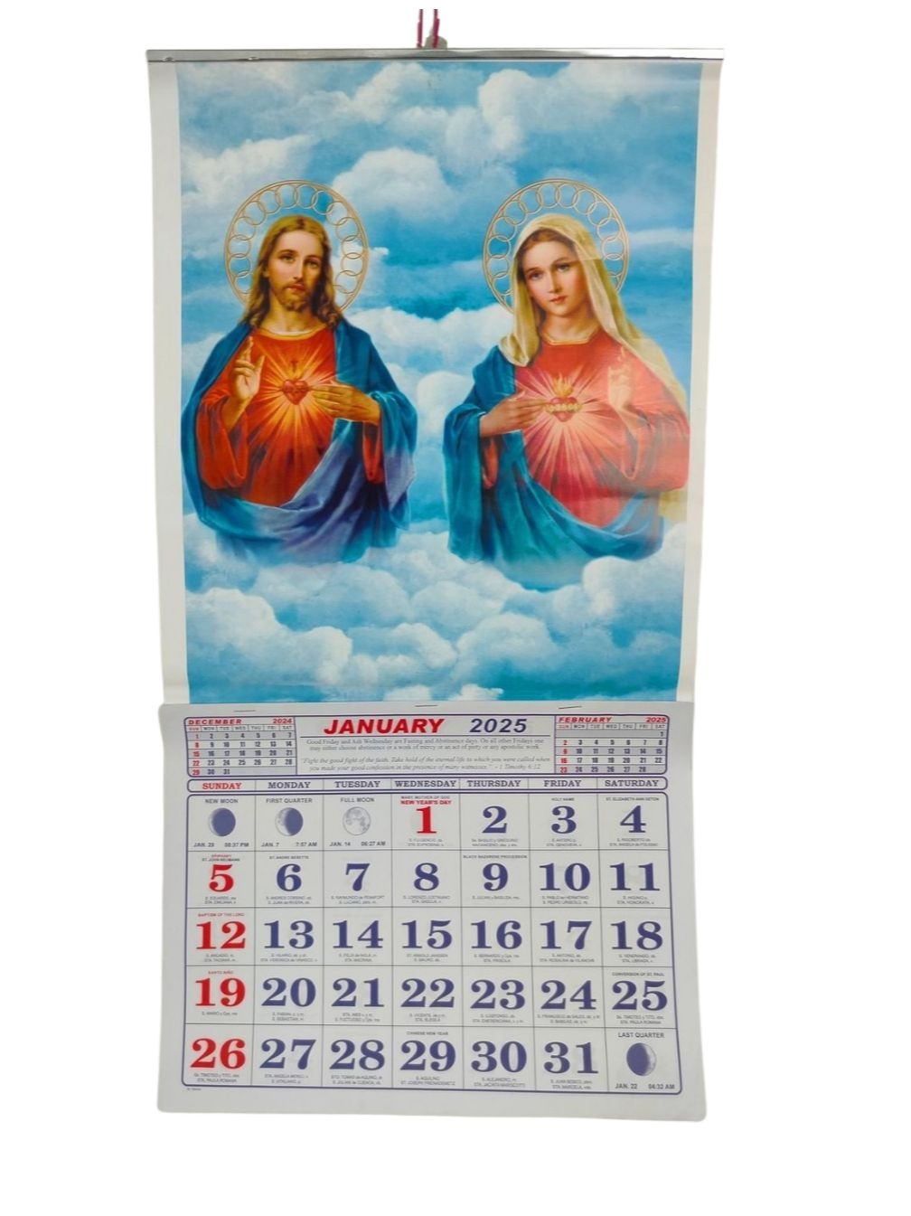 Wall Calendar 2025 Religious Catholic Saint Decorative 12x24 Inch Traditional Holy Family Calendar Perpetual Help Calendar Design St Joseph Devotional Calendar Lazada Lazada PH Wall Calendar 2025 Religious Catholic Saint Decorative 12x24 Inch Traditional Holy Family Calendar Perpetual Help Calendar Design St Joseph Devotional Calendar Lazada Lazada PH
